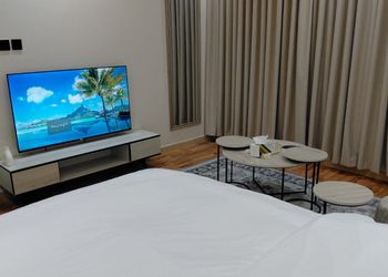 استديو بدخول ذاتي وسرير مريح 