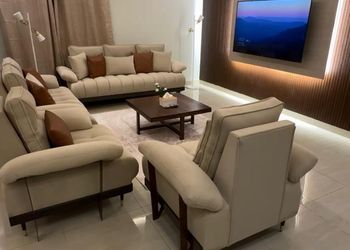 شقة بصالة وغرفتين نوم دخول ذاتي 
