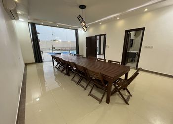 شاليه بمسطح اخضر
