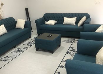 استراحة بمجلس وفناء خارجي 