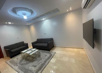 شقة بصالة وغرفتين نوم بدخول ذاتي