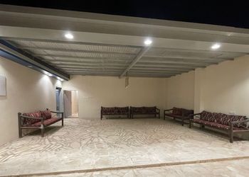 استراحة بجلسة خارجية واجواء ممتعة