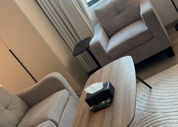 استديو انيق بسريرين مفرده 