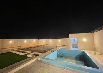 استراحة بجلسة خارجية واجواء ممتعة