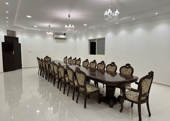 استراحة بجلسة خارجية ومجالس واسعة