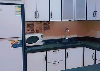 شاليه بمسطح اخضر