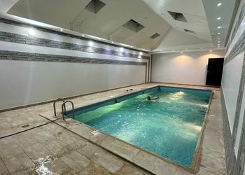 شاليه بمسطح اخضر