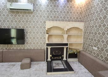 شاليه بألعاب أطفال وجلسة خارجية