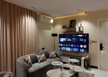 شقة بدخول ذاتي وتصميم أنيق 