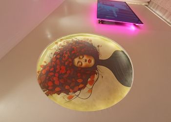 استديو بأثاث مريح وبسيط 