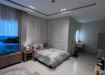 استديو بتصميم انيق ودخول ذاتي 
