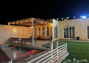استراحة انيقة بجلسة خارجية ومسبح