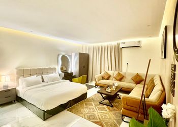 استديو بدخول ذاتي وسرير مريح 