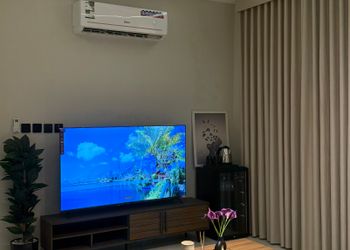 استديو مريح بسرير ماستر ودخول ذاتي 