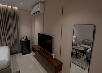 استديو بدخول ذاتي وسرير مريح 