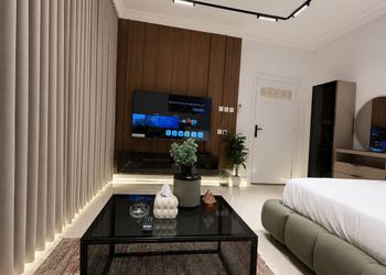 استديو بسرير ماستر وجلسة جانبية 