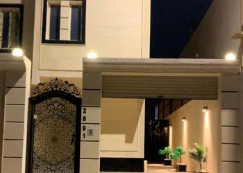 شقة بغرفة معيشة وغرفة نوم 
