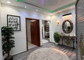 استراحة بصاله أنيقة وجلسة خارجية