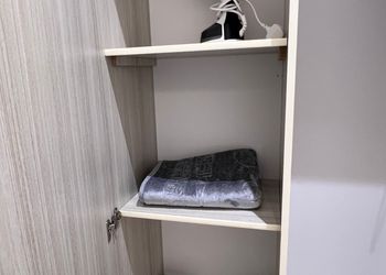 شقة بغرفتين نوم وتصميم هادئ 