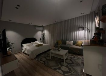 استديو بتصميم انيق ودخول ذاتي