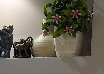 استراحة بمجلس واسع وفناء خارجي 