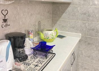 شقة بجلسة خارجية وغرفتين نوم 