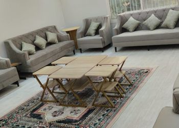 استراحة بجلسة خارجية ومسطح اخضر