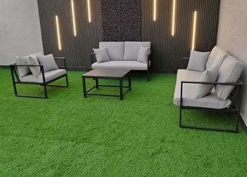 شاليه بمسطح اخضر