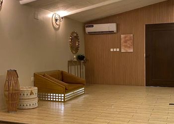 شاليه بغرفة نوم ومسبح داخلي 