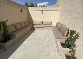 شاليه بمسطح اخضر