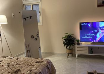 استديو بأثاث مريح وبسيط 