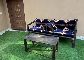استراحة بصاله أنيقة وجلسة خارجية