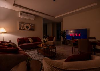 شقة سينما وجيكارو بغرفتين نوم