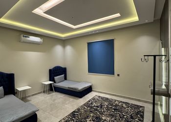 منتجع فندقي بمجالس أنيقة وغرفتين