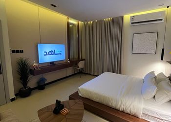 استديو بتصميم فاخر وسرير مريح