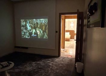 شقة بغرفتين نوم وصاله وسينما 