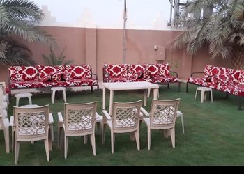 استراحة بملعب كرة قدم