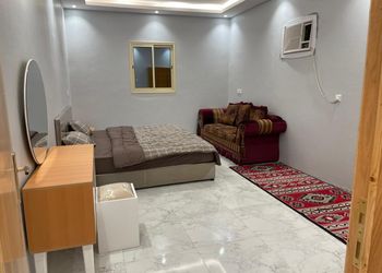 شقة بغرفتين نوم وصالة 