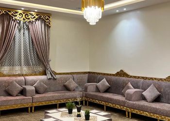 استراحة بمجالس واسعة وأثاث مريح 
