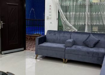 شاليه بألعاب مائية وجلسة خارجية