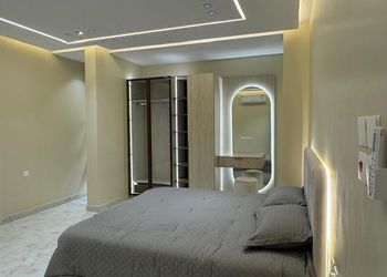 شالية بمزرعة وجلسات خارجية