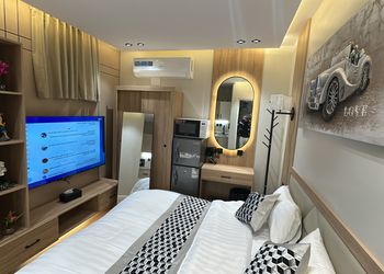 استديو بدخول ذاتي وتصميم هادئ 