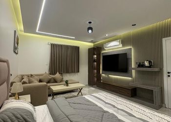 استديو بتصميم انيق ودخول ذاتي 