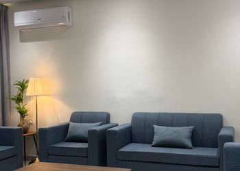 دور بصالة مريحة وغرفتين نوم 