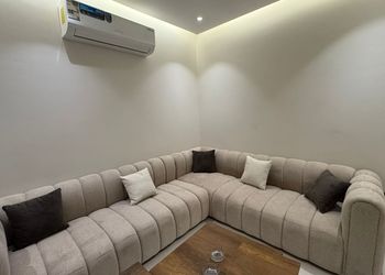 شقة بغرفة معيشة وغرفة نوم 