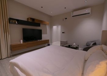استديو بسرير مريح ودخول ذاتي 