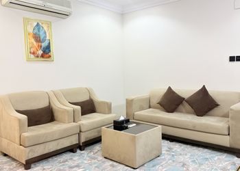 شقه بغرفتين نوم وصالة