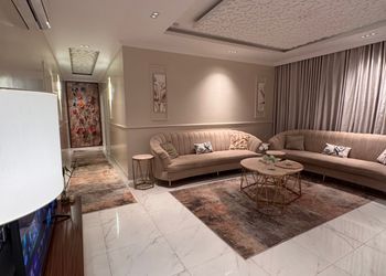 شقة بغرفتين نوم وصالة 