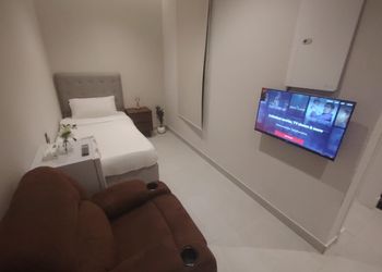 استديو بسرير مفرد ودخول ذاتي