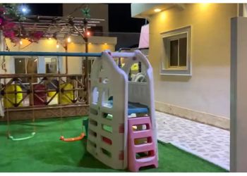 شاليه بألعاب مائية ومسبح